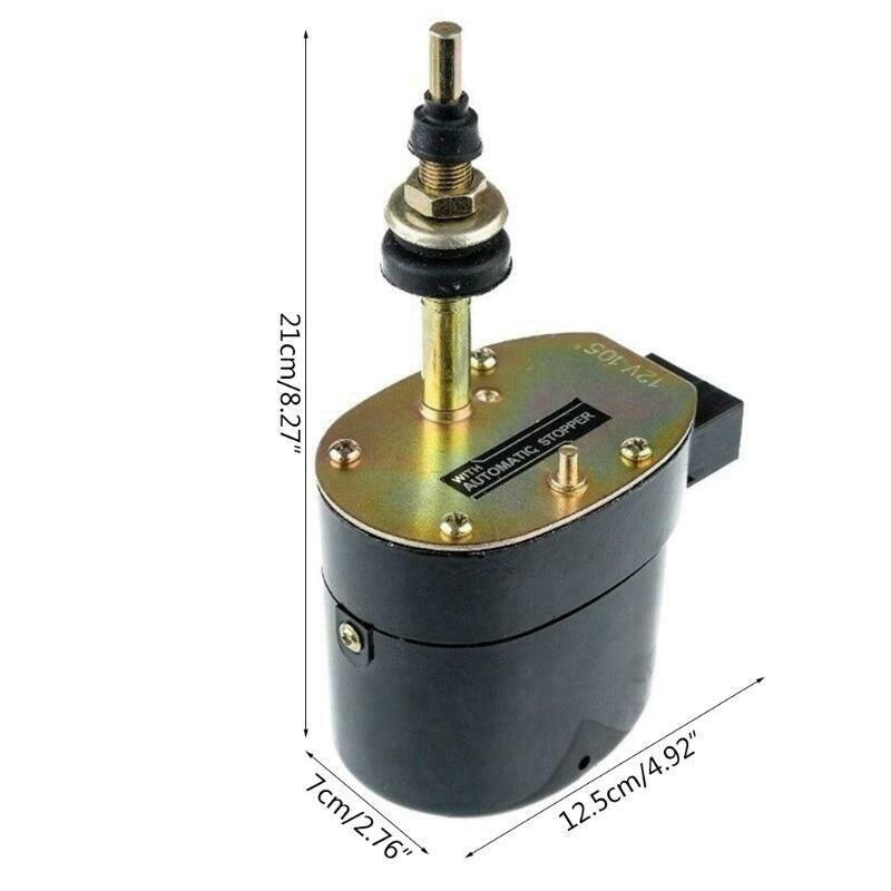 Universal Front Windshield Wiper Motors 12V 105 ° for Tractor Oldtimer Classic Car Wiper Motors Premium