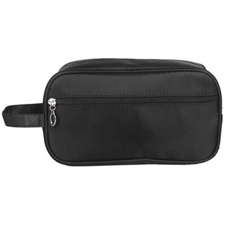 Men's Polyester Cosmetic Bag Outdoor Travel Waterproof Wash Bag Toothpaste Towel Storage Bag
