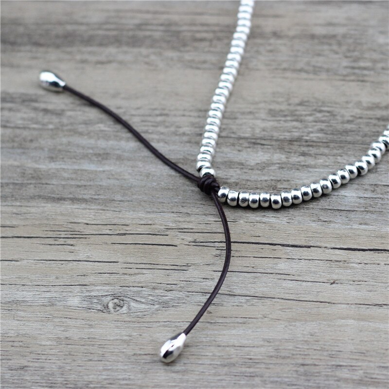 Anslow-collar de cuentas Vintage para mujer, accesorio de joyería de 70cm de longitud, hecho a mano, cadena, suéter, , LOW0052AN