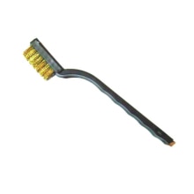 12 X Wire Brush Mini Micro Steel Brass DIY Paint Rust Remover Removal Metal