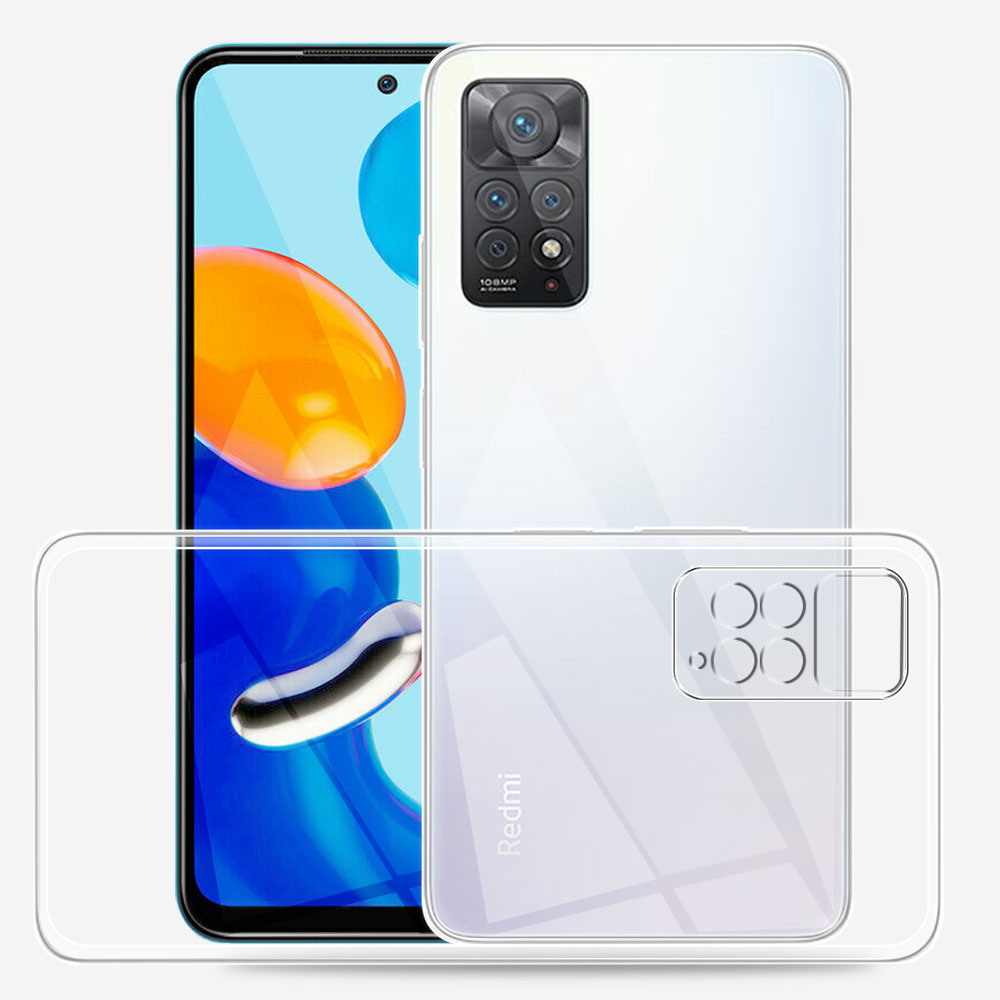 For Redmi Note 11 Pro 4G 5G Case Clear Silicone Soft TPU Cover For Redmi Note 11 11S Fundas For Redmi Note 11E Transparent Coque