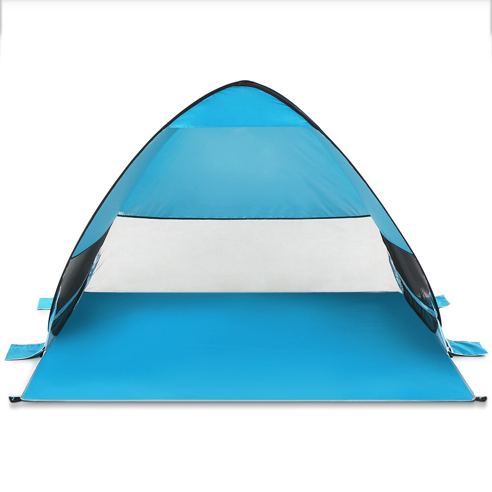 Automatisk pop up strandtält cabana bärbar upf 50+  solskydd camping fiske vandring baldakin tält utomhus camping