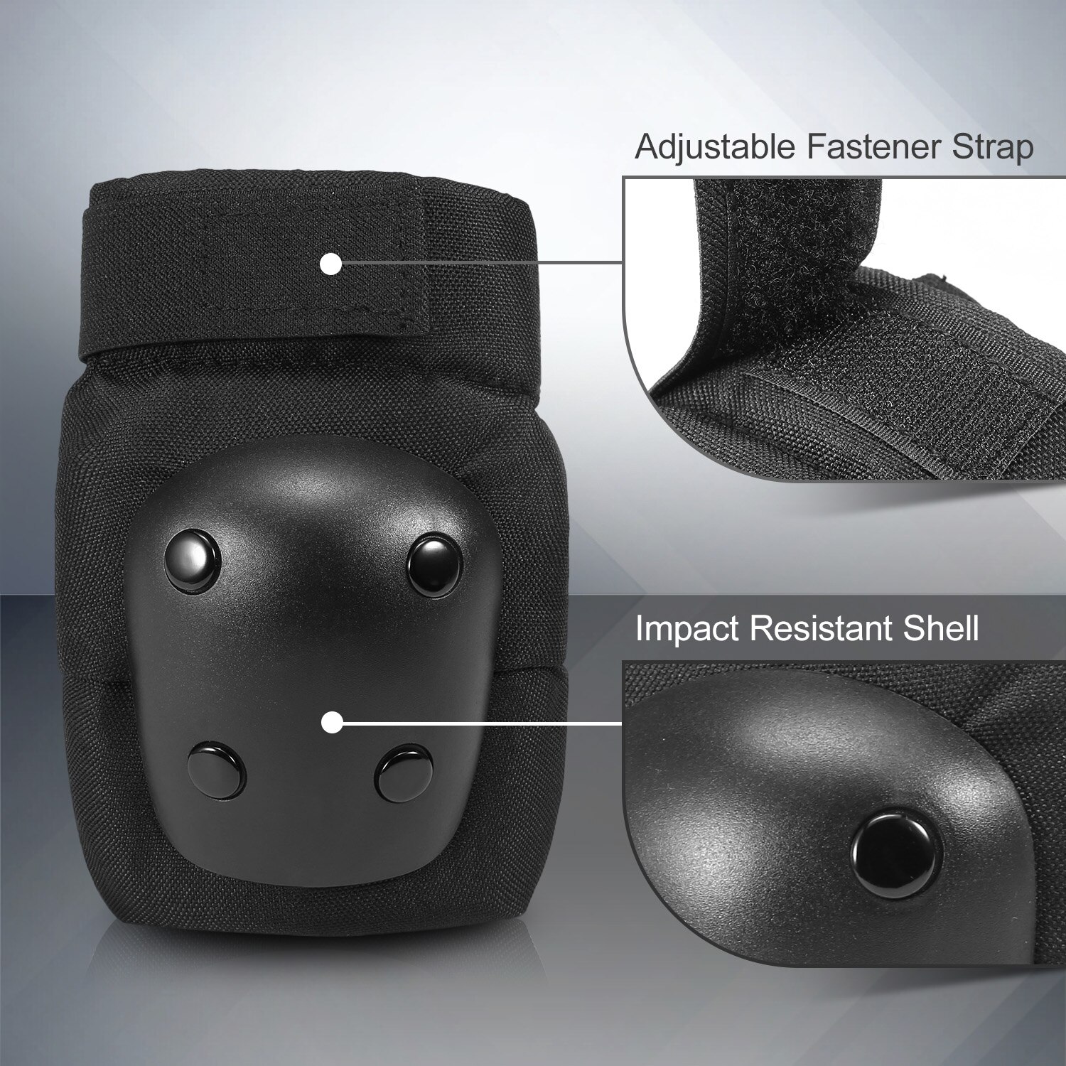 6Pcs/set Children's Outdoor Sports Protective Gear Knee Elbow Pads Riding Wrist Hand Skating Safety Protection For Girl And Boy