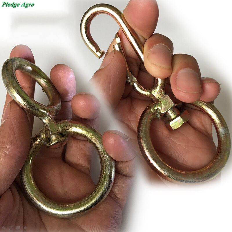 Équipement d'élevage végétal Instrument Traction boucle pivotant taureau nez anneau Piercing pince attachant grand bétail