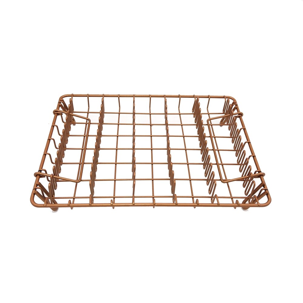 Sweettreats 2Pcs/Set Copper Non-Stick Bacon Rack And Oven Healthier Bacon Drip Rack Tray With Pan Easily Cook Up To 12 Strips