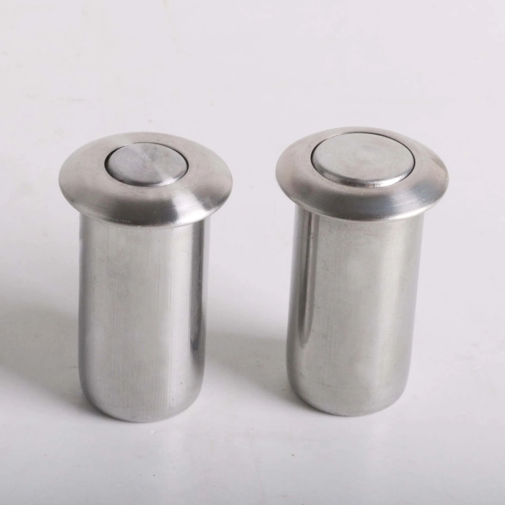 Brass Door Stop Heavy Duty Door Frame Magnetic Invisible Door Stop Hidden Dust Lock