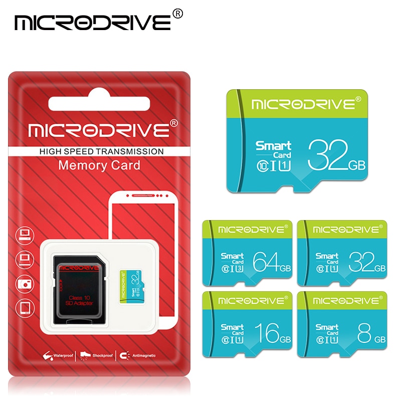 Micro Sd-kaart 16 Gb 32 Gb 64 Gb 128 Gb Mini Sd-kaart Class 10 Flash Card 4 Gb 8 Gb Tf Card Voor Smartphone/Tablet/Camera