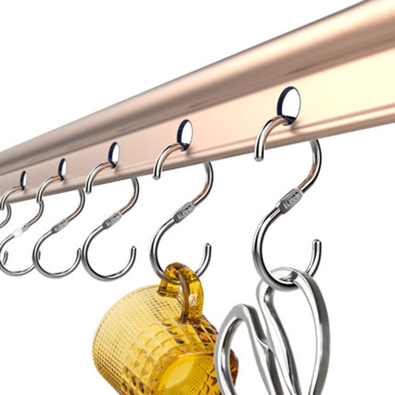 HOMETREE 10Pcs/lot S-Shaped Hook Stainless Steel H... – Vicedeal