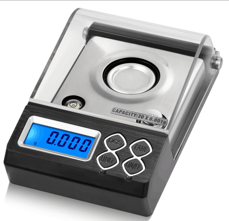 AJY 30g/0.001g Gunpowder scale