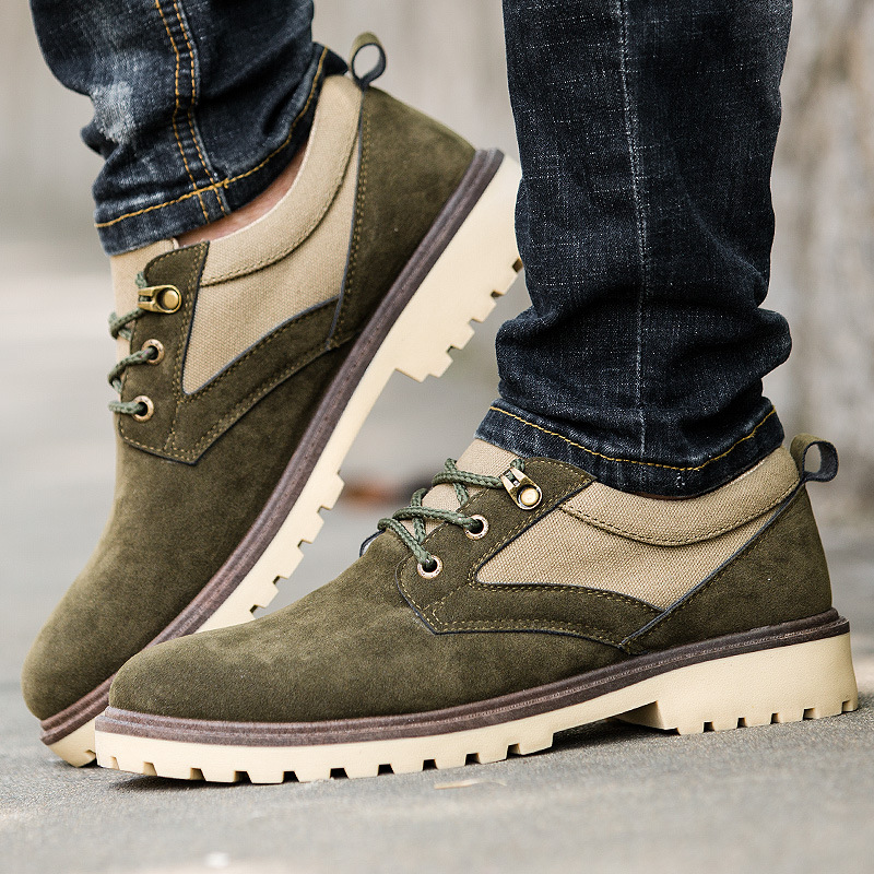Män skor sommar höst bekväma män fritidsskor läder män andas flats skor