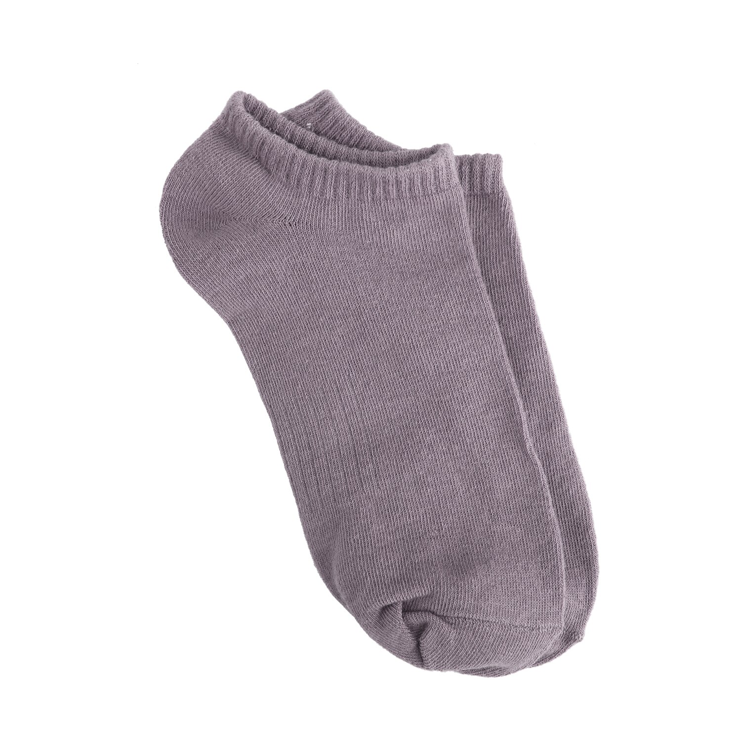 1 Paar Zomer Snoep Kleur Korte Vrouwen Sokken Toevallige Snoep Kleur Puur Katoen Enkelsokken Low Cut Boot Sokken dames Sokken: purple