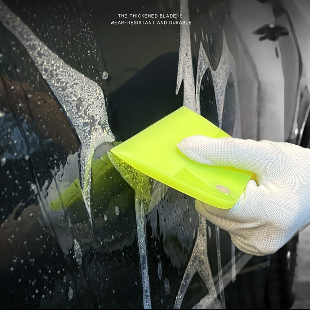 TOFAR-herramientas de instalación de Vinilo Suave, espátula PPF para ventana de coche, película protectora de pintura, envoltura, raspador de goma, herramienta de limpieza, 75a