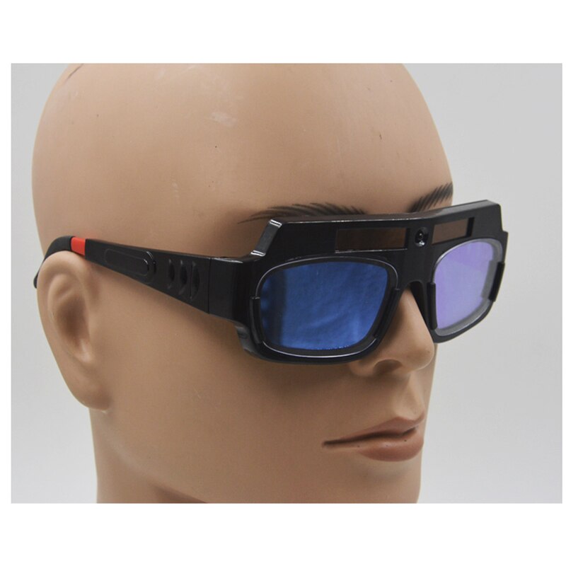 Automatic Dimming Welding Glasses Anti-Glare Goggles Argon Arc Solar Powered Ultraviolet-proof Soldering Eyeglass