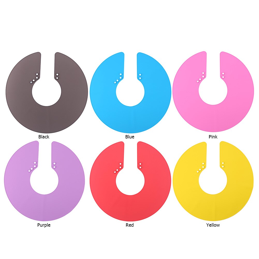 Haircut Shoulder Pad Neck Shield Shawl Hair Dyeing Tool Silicone Salon Supplies Hair Transparent Bib Hairdressing Tool