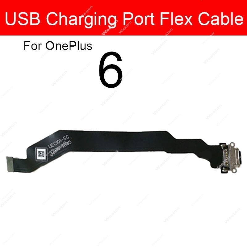 Kabel USB Chargring Flex dla Oneplus 1 + 1 2X3 3T 5 5T 6 6T 7 78 8T pro złącze portu USB ładowarka wymiana kabla Flex naprawa: Róża