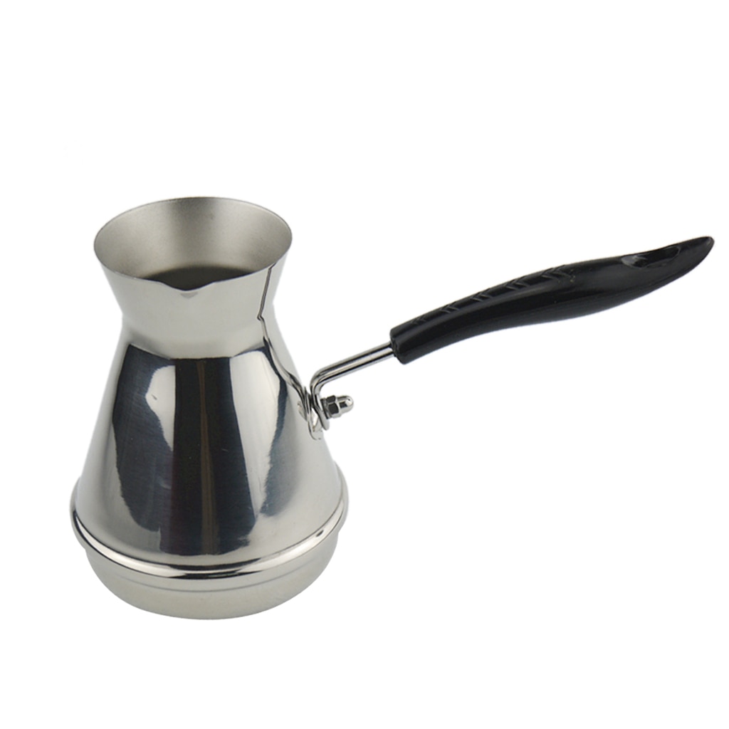 Cezve-cafetera turca de acero inoxidable, 230/350/500/650/800/1150ml