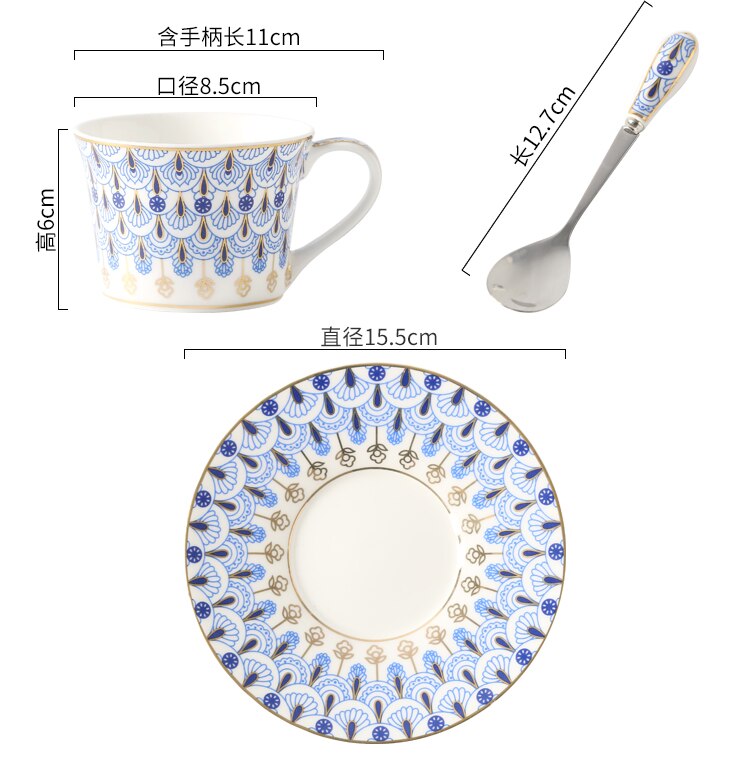 Luxury Coffee Cup Portable Espresso Ceramic Cup Coffee Porcelain Travel Tazas De Cafe Kitchen Utensil BJ50BD
