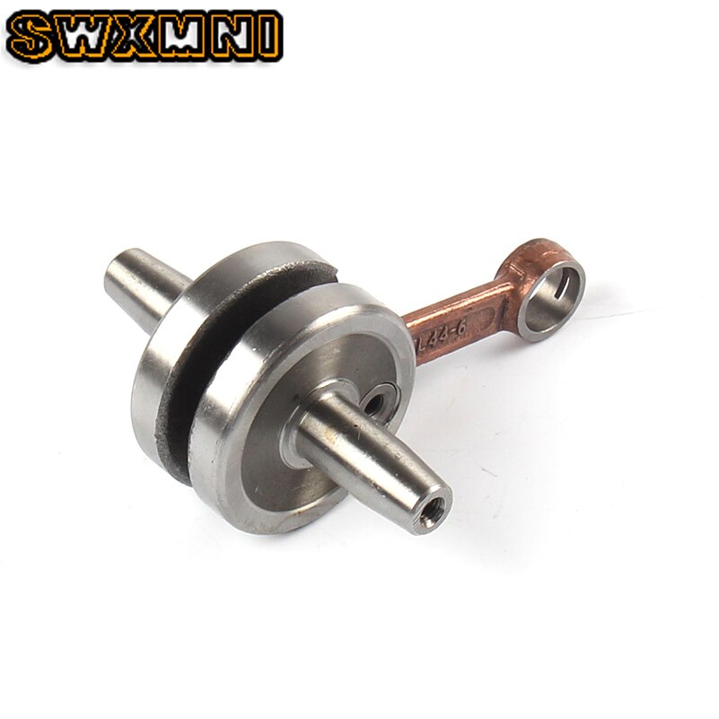 Volledige Cirkel Crank Voor 49cc 44-6 Pocket Bike Scooter 2 Takt Motor Krukassen Onderdelen Mini Dirt bike Atv Quads