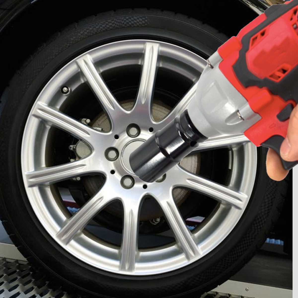 18V 520Nm Electric Cordless Brushless Impact Drill Wrench Hammer Drill Screwdriver DIY Power Tool Rechargable For Makita Battery