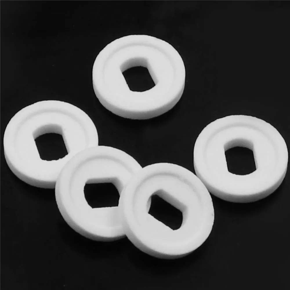 20 stücke weiße Carborundum-Schleif scheiben 22mm einseitig 150 # Körnung 5mm Dicke Dremel Rotations schärf polier werkzeug teile