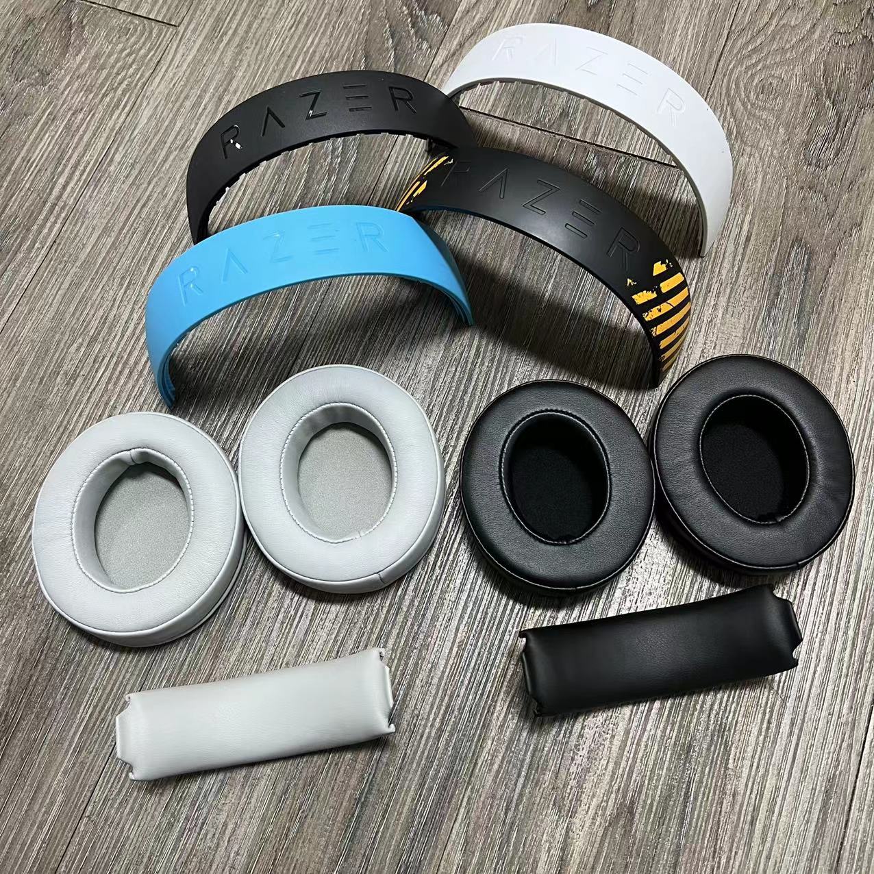 Original Ersatzteil für Razer Kraken X/Essential X / V3X Kopfhörer Ersatz Ersatzteile Stirnband, Stirnbandkissen, Ohrpolster