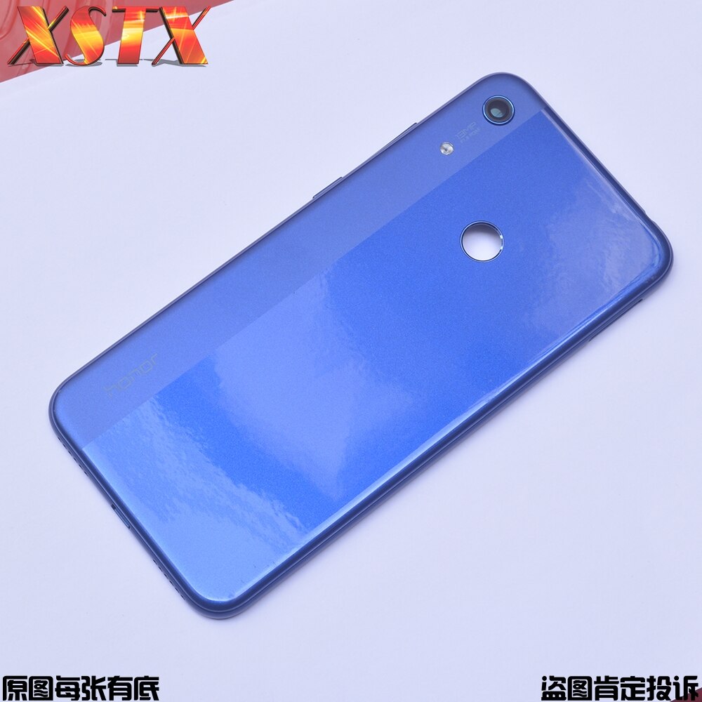 for Huawei Honor 8A Battery Cover Back Glass Panel Rear Door Housing Case For Huawei honor 8A Play 8A: Dark Blue