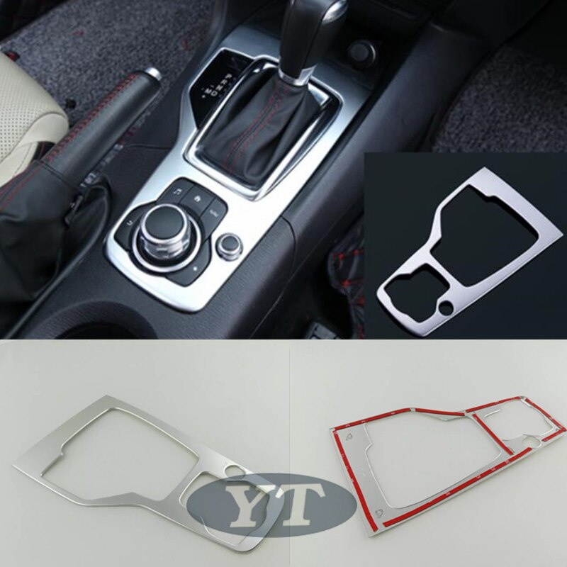 Auto Interieur Gear Panel Decoratie Cover Sticker Voor Mazda 3 , Auto-accessoires – Grandado