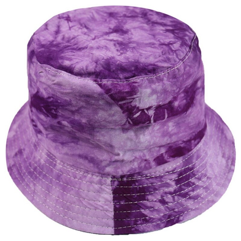 1pcs Autumn Tie Dye Bucket Hat Fishing Caps Mens Womens: PP