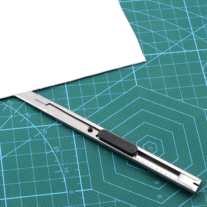 2Pcs / Set Art Knife Art Supplies Utility Knife Paper And Office Knife Diy Art Cutter Knife Stationery School Tools Paper Cutter