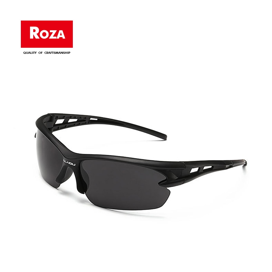 Roza solbriller udendørs vindtætte slagfaste briller nattesyn unisex  uv400 arbejdsbriller  rz0676
