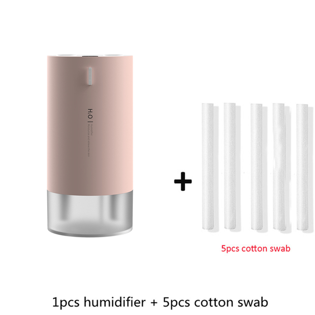 430Ml Draadloze Aromatherapie Humidifie Diffuser 2000Mah Batterij Oplaadbare Essentiële Olie Diffuser Auto Aroma Luchtbevochtiger Thuis: FF