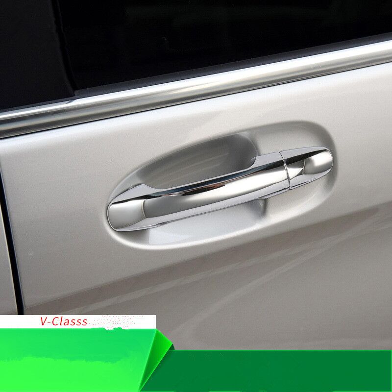 Voor Mercedes Benz Vito W447 Metris Valente V-Klasse Koolstofvezel Auto Deurgreep Cover Styling stickers Accessoires