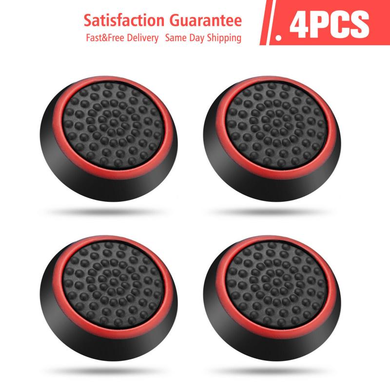 4/10Pcs Silicone Analoge Thumb Stick Grips Cover Cap Antislip Game Joystick Cap Voor PS4 PS3 xbox One S X 360 Wii U