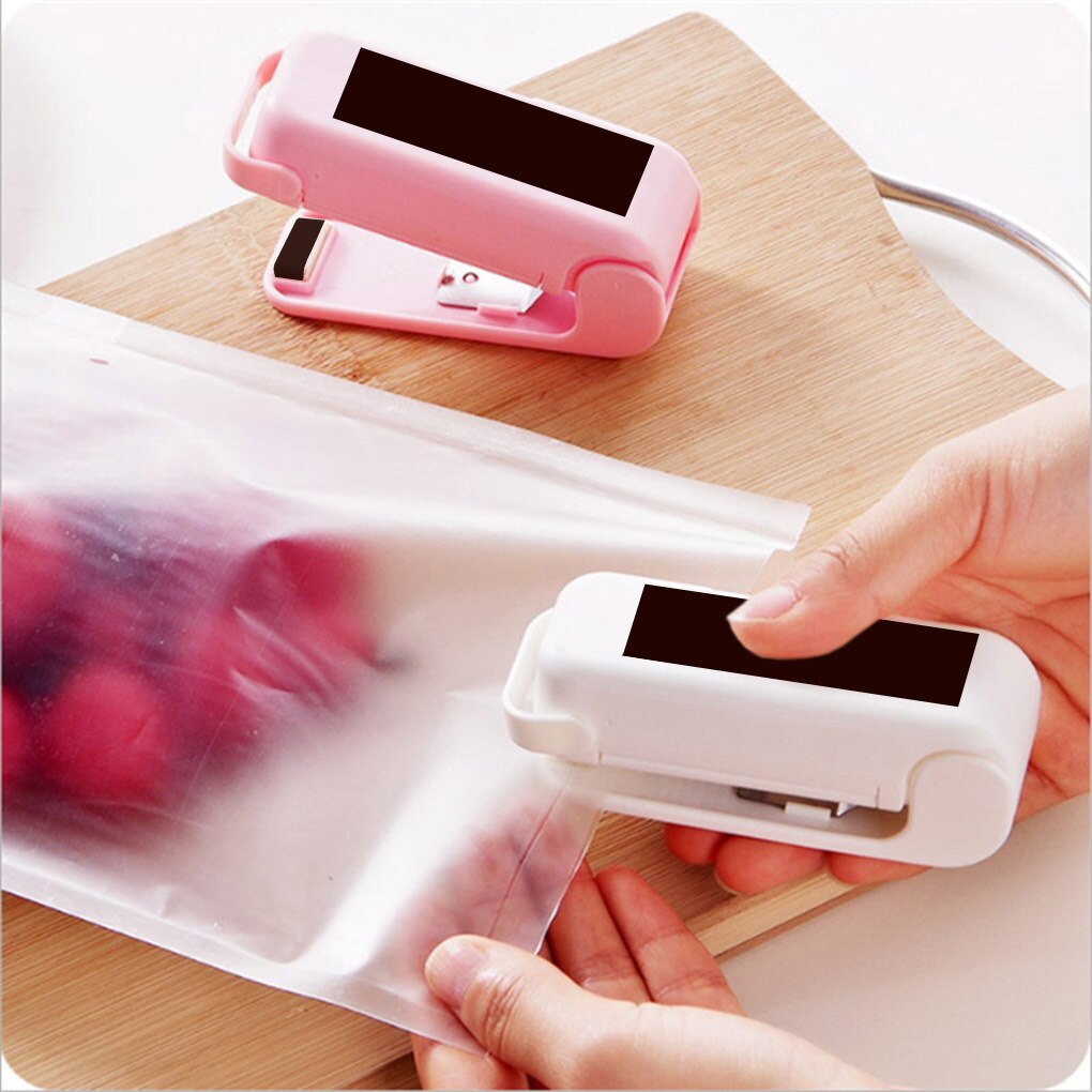 ! Kitchen Accessories Tools Mini Portable Food Clip Heat Sealing Machine Sealer Home Snack Bag Sealer Kitchen Utensils Gadget