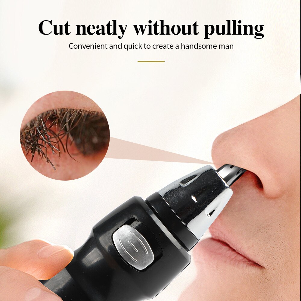 Tondeuse pour nez nez et oreille tondeuse pour hommes rasage électrique nez et oreille nez tondeuse nez rasoir nez court poils oreilles tondeuse poils de nez rasoir nez nose hair trimmer coupe poil de nez tondeuse