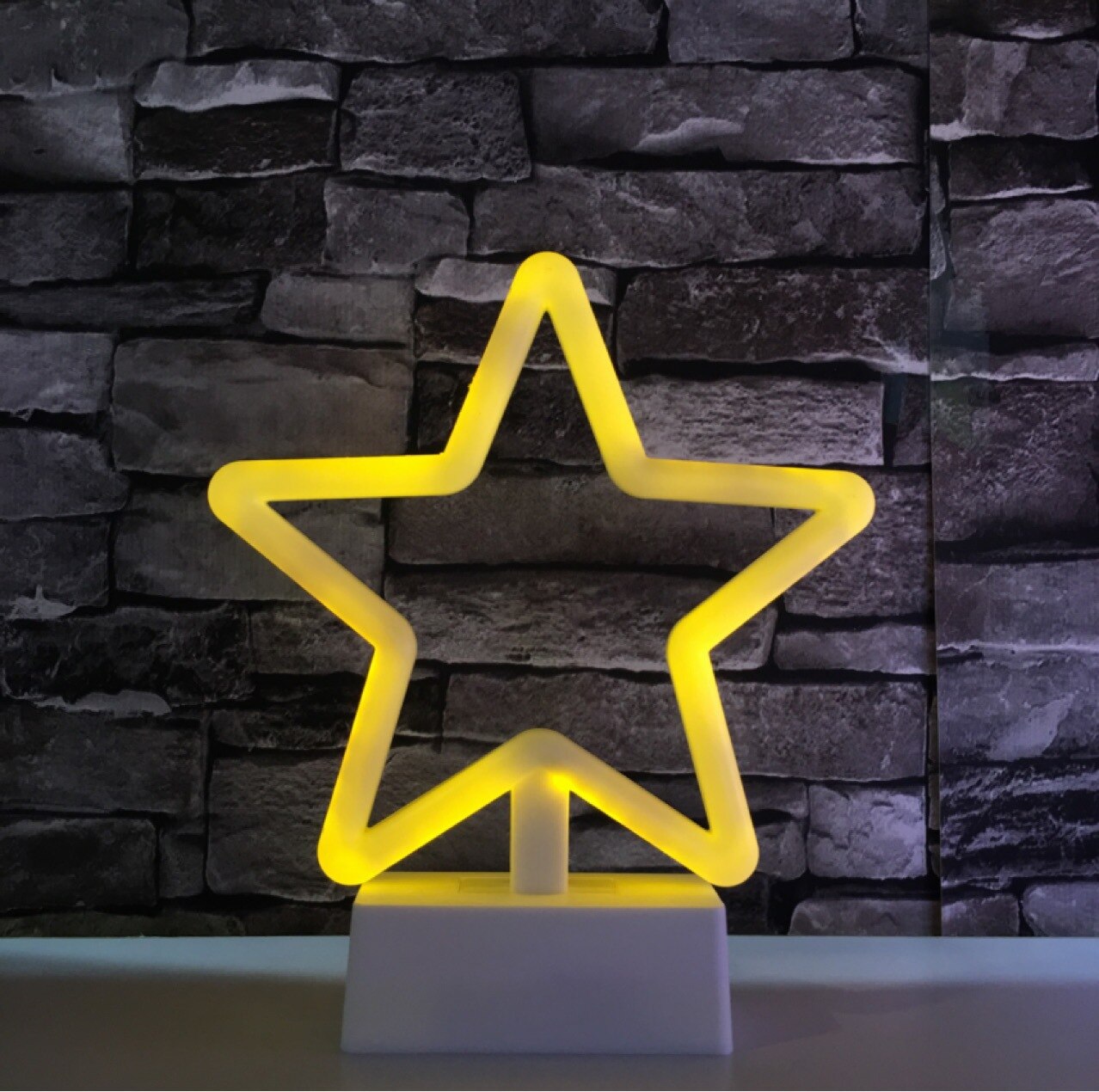 ledet bokstav neonlys skilt festdekorasjon neon bordlampe soverom bar hjemmeinnredning belysning jul natt lampe: G