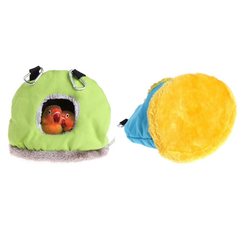 Huisdier Vogel Benodigdheden Warm Birdhouse Coral Fleece Leuke Warme Birdhouse Milieuvriendelijke Lichtgewicht Vogelnest