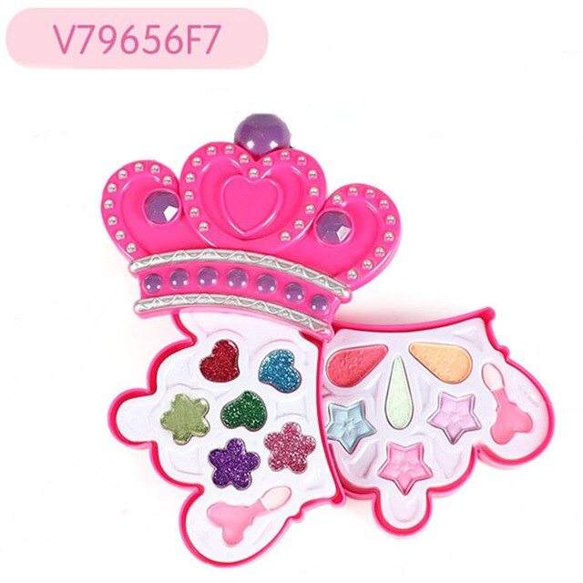 Jenter sminke leker skjønnhet sminke verktøy barn late som leke leker trygge giftfri dressing kosmetisk neglelakk leker: V79656 f 7