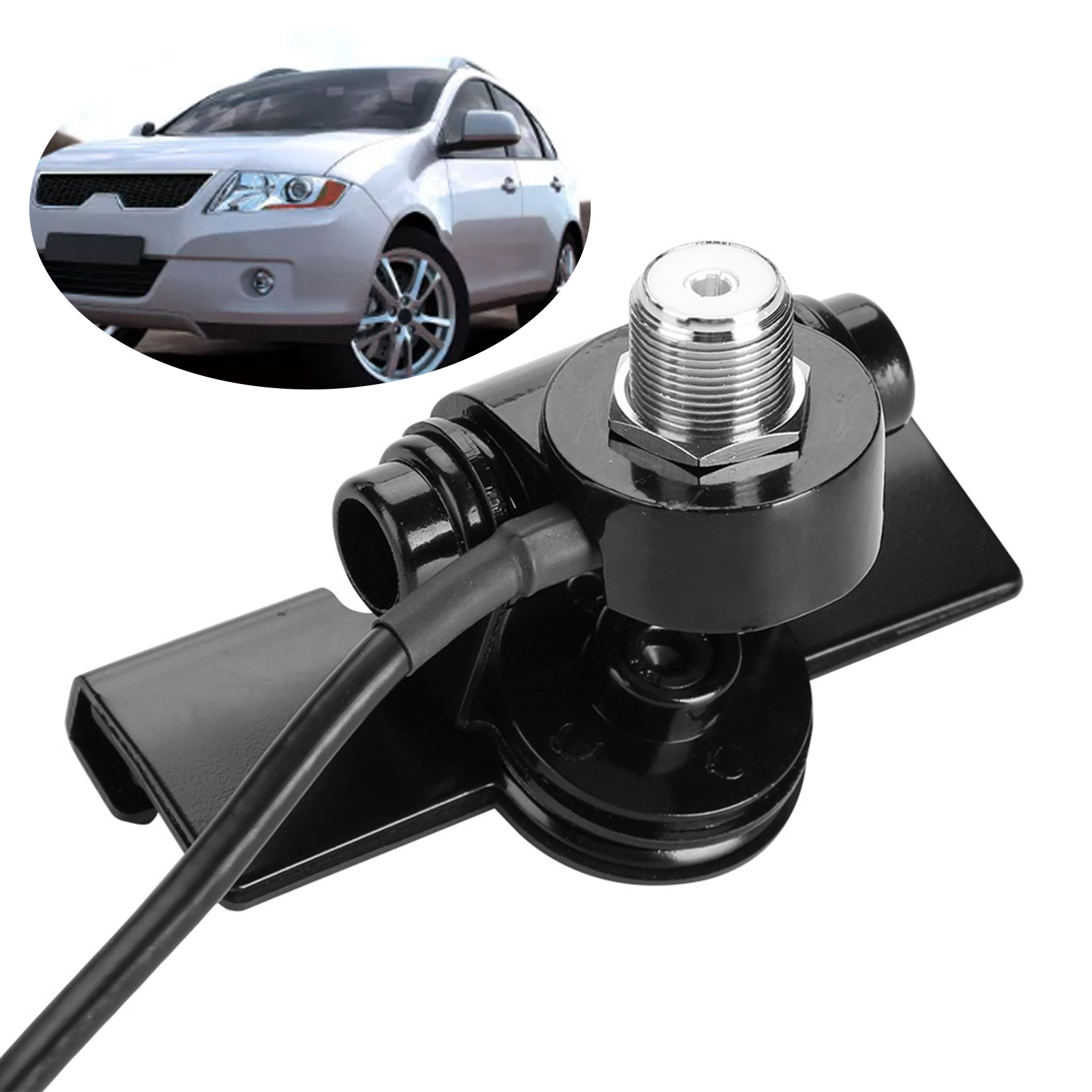 Auto-Antennenhalterung für mobiles Radio, Auto-Clip-Halterung, Kofferraumdeckel, Schrägheck, Türhalterung