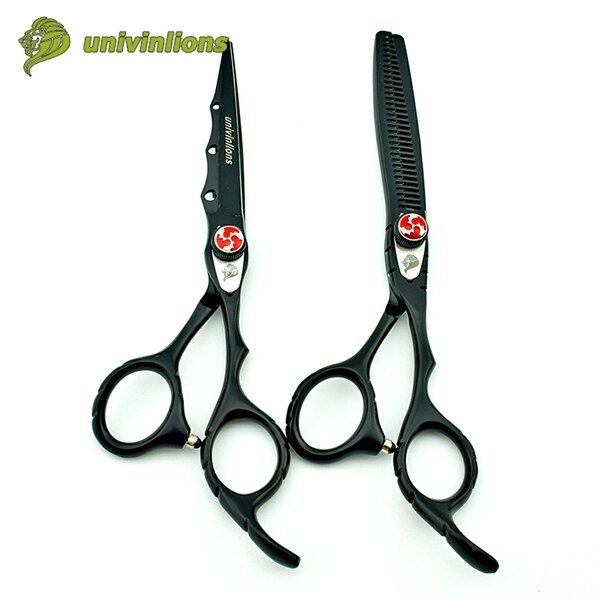 6 " frisure japan hårsaks hårklipper saks frisør saks frisør barber barberkniv hårklipper: Sæt poly taske