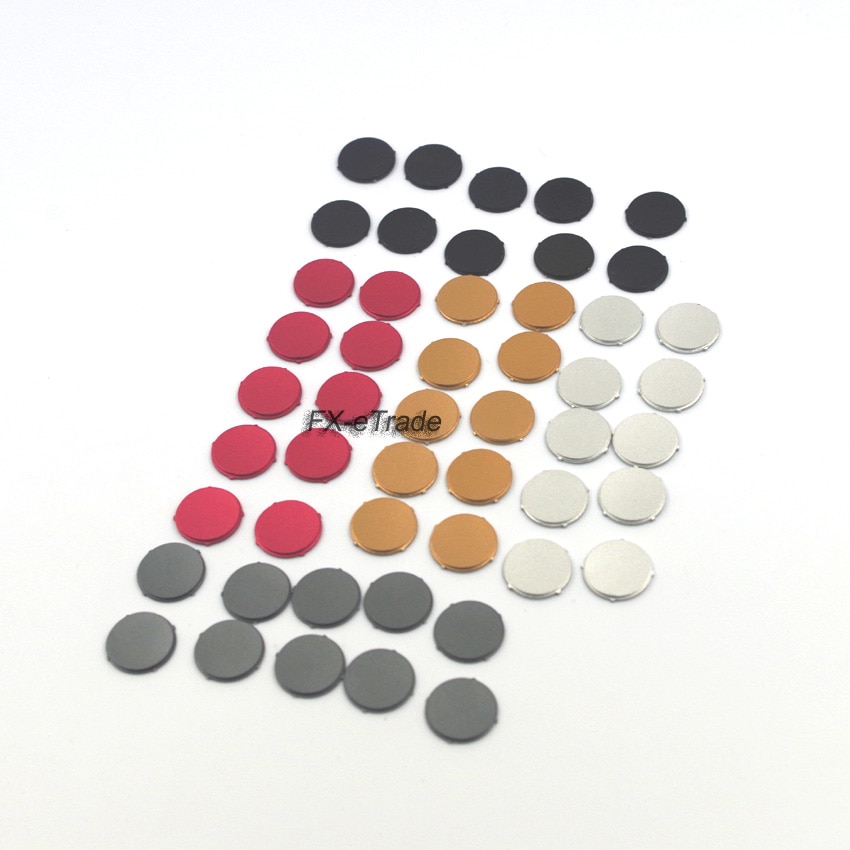 10 Uds. Botón Central Clickwheel negro plateado gris dorado rojo para iPod 6th 7th Classic 80GB 120GB 160GB