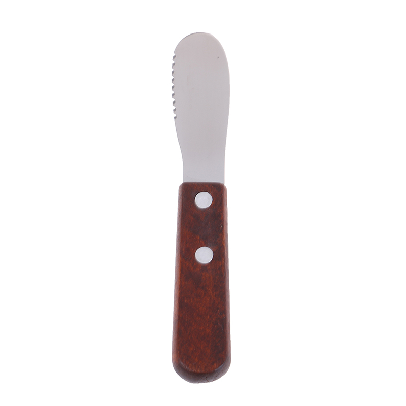 1 stk morgenmad værktøj rustfrit stål bestik spatel smør kniv skraber spreder køkken tilbehør