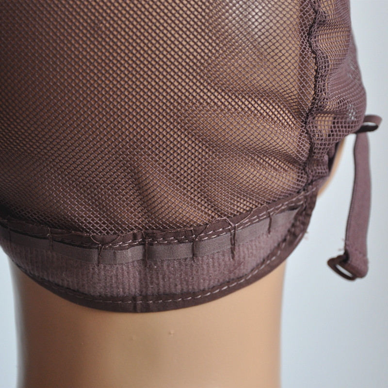 Gorro para peluca marrón, Accesorio para hacer pelucas, ajustable, elástico, oferta