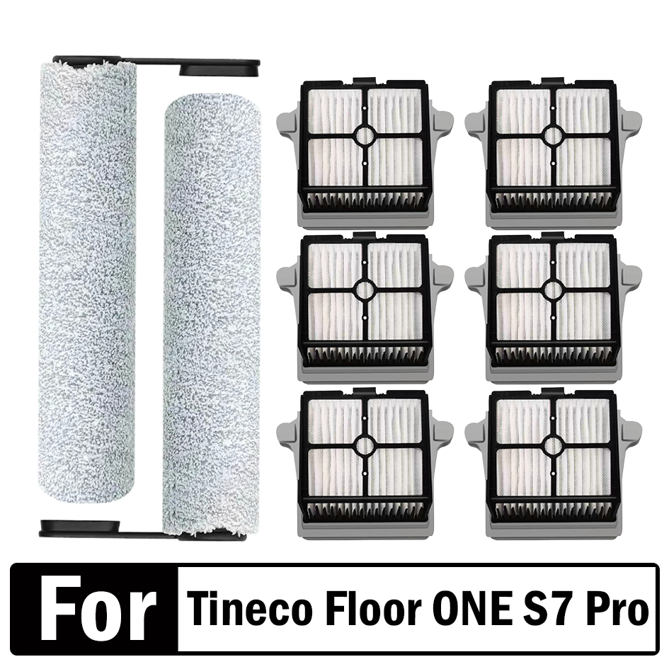 For Tineco Floor ONE S7 Pro / S6 Parts Version 1 Cordless Wet Dry Vacuum Cleaner Replacement Accessories Roller Brush Filter