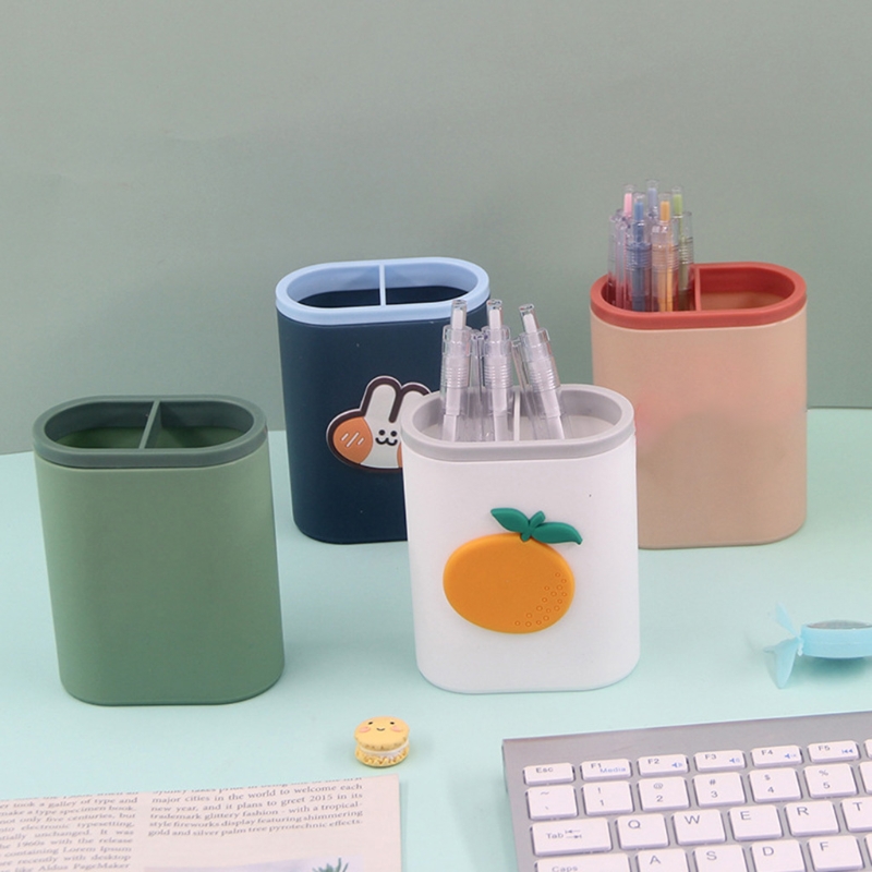 Large Capacity Study Desk Pencil Organizer Holder Makeup Tools Organizer Holder Remote Caddy Holder for Home Office Desk