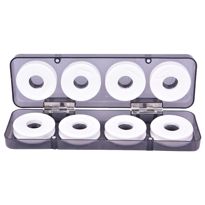 , 8/16 uds, placa de bobinado de espuma, sedal de alambre, carretes de bobina, aparejos, caja de: gray 8pcs