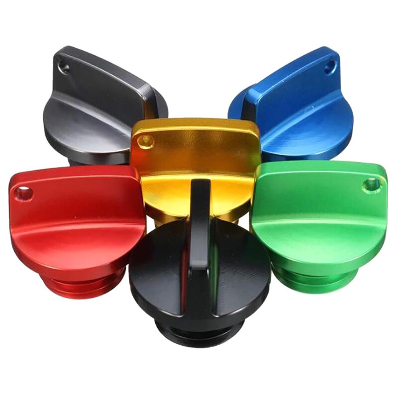 Universal Motorcycle Engine Oil Filler Cap For Honda For Kawasaki Ninja Crankcase Cap CNC Engine Oil Filler Screw Cover Plug