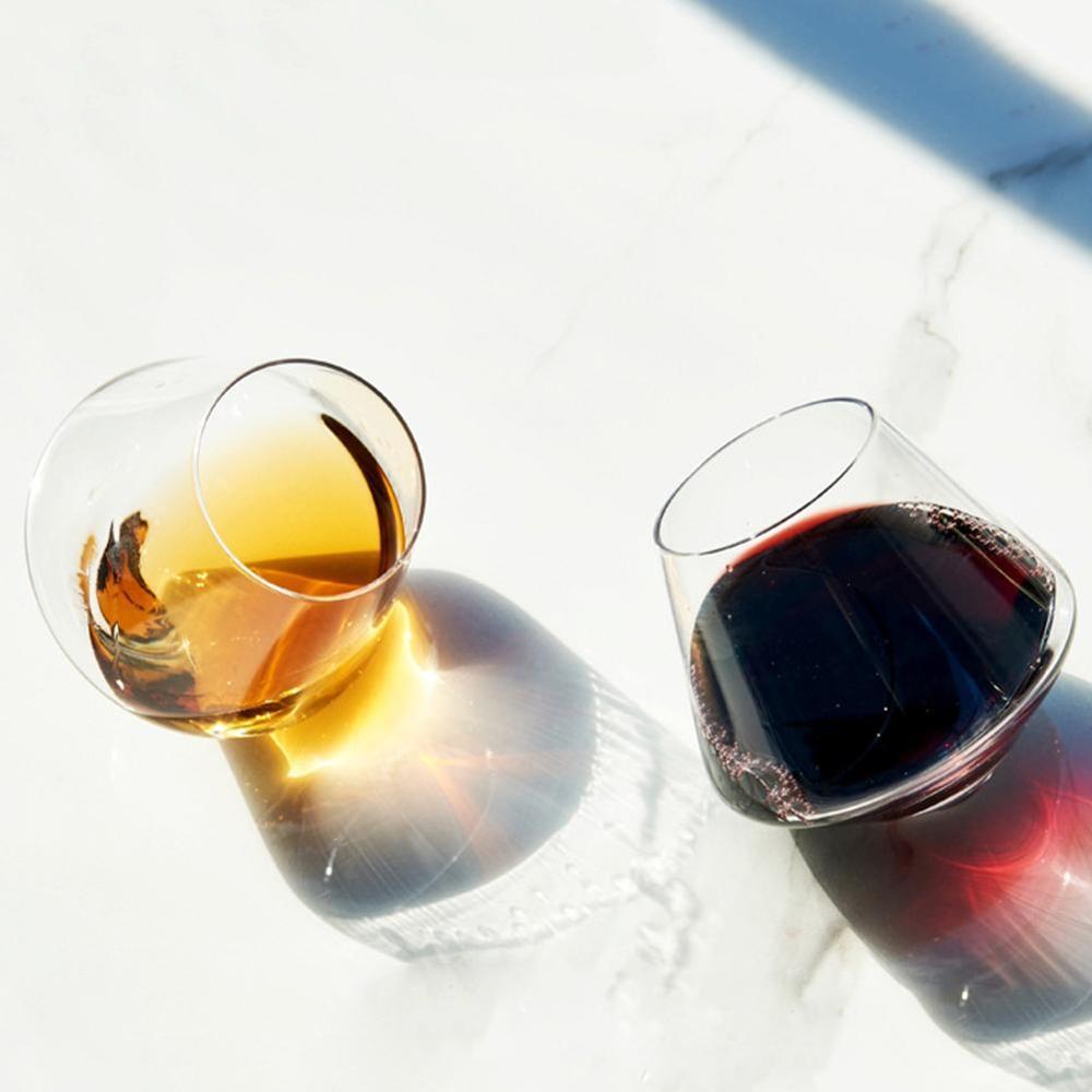 Normann Revolve Likeur Cognac Whisky Rock Glas Top Roterende Tumbler Verre Whiskey Scopperil Kristal Wijn Beker Cognac Borrel