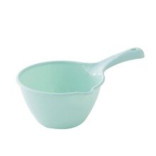 Plastic Thickened Water Scoop Kitchen Long-handle Water Scoop Shower Scoop for Baby Children
