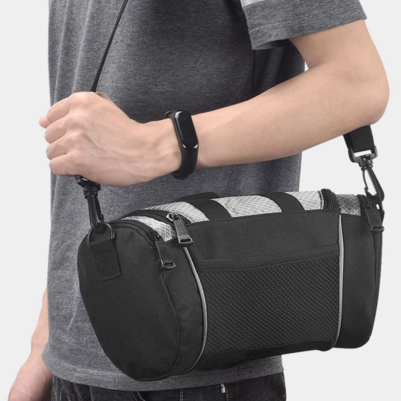 Waterdichte fietstassen vooraan Opbergtas met grote capaciteit Stuurtas Afneembare schoudertas Fietsfietsen Organizer Pouch
